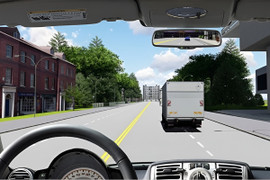 Khi muốn vượt xe tải, lái xe phải xử lý thế nào để đúng quy tắc giao thông?