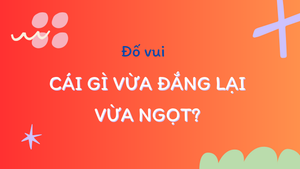 Cái gì vừa đắng vừa ngọt?