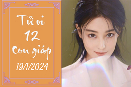 Tử vi vui 12 con giáp hôm nay ngày 19/1/2024: Thìn quyết tâm, Mão may mắn