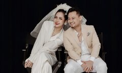Bộ ảnh cưới cá tính của nhạc sĩ Nguyễn Đức Cường và Vũ Hạnh Nguyên