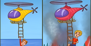 Đố bạn người nào đang gặp nguy hiểm?