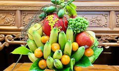 Cách trang trí mâm ngũ quả đẹp ngày Tết