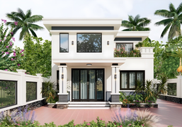 Kiểu xây nhà 2 tầng 7x13 chi phí 600 triệu