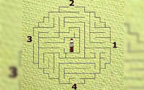 Đố bạn: Đi đường nào ngắn nhất để lấy chai nước ngọt?