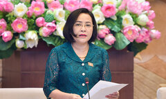 Trưởng Ban Công tác đại biểu Nguyễn Thị Thanh nhận thêm nhiệm vụ