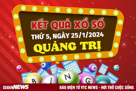Kết quả xổ số Quảng Trị hôm nay 25/1- XSQT 25/1/2024