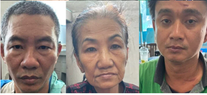 Bắt băng nhóm chuyên dàn cảnh móc túi khách đi xe buýt ở TP.HCM