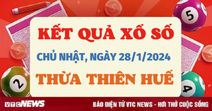 XSTTH 28/1/2024 - Kết quả xổ số Thừa Thiên Huế hôm nay 28/1