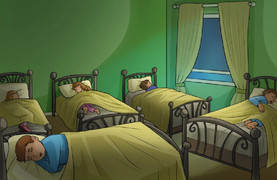 Chỉ người thông minh mới trả lời đúng: Đứa trẻ nào đã lén ra ngoài?