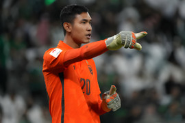 AFC chỉ ra thông số khó tin của thủ môn dự bị tuyển Thái Lan