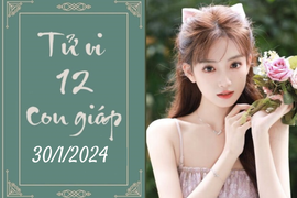 Tử vi vui 12 con giáp hôm nay ngày 30/1/2024: Sửu sẵn sàng, Mão thận trọng