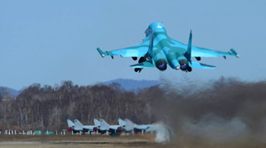 Cận cảnh tiêm kích ném bom Su-34 Nga oanh tạc mục tiêu ở Ukraine