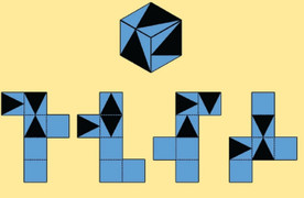 Rất nhiều người rối trí với câu đố khối lập phương này