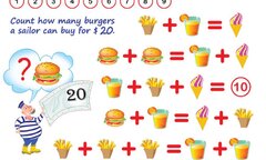Đố bạn: 20 USD mua được mấy chiếc hamburger?