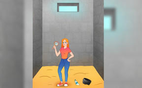 Người phụ nữ này sẽ trốn thoát bằng cách nào?