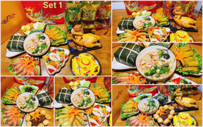 Dịch vụ nấu cỗ cúng ông Công ông Táo hút khách, khuyến mại kèm cá chép