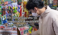 Khi GenZ được bố mẹ sai đi mua bánh kẹo Tết