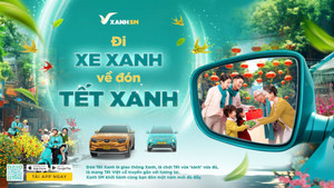 Xanh SM mang Tết Xanh với giải pháp di chuyển xanh an toàn, thân thiện