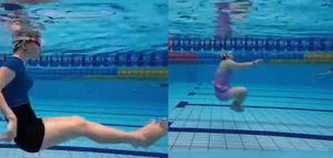 Khi bể bơi còn sống động hơn cả thuỷ cung