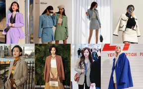 Thanh lịch, trẻ trung không khó khi mix những kiểu áo khoác sáng màu ngày Tết