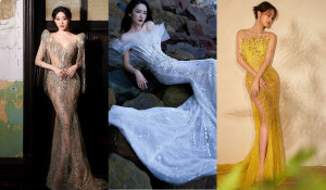 Dàn sao Hoa ngữ và quốc tế diện váy của NTK Phạm Đăng Anh Thư