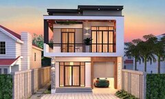 Mẫu xây nhà 1 trệt 1 lầu giá 500 triệu đồng