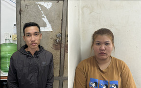 Bắt đôi nam nữ lừa bán xe máy giá rẻ qua mạng xã hội