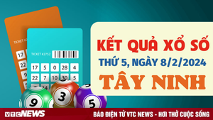 Kết quả xổ số Tây Ninh hôm nay 8/2 - XSTN 8/2/2024