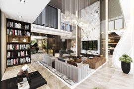 Các mẫu thiết kế biệt thự thông tầng hiện đại