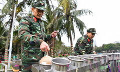 Hà Nội: Trận địa pháo hoa tầm cao trước giờ chào năm mới Giáp Thìn 2024