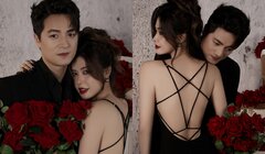 Vợ chồng Đăng Khôi - Thủy Anh khoe loạt ảnh mừng Valentine sớm