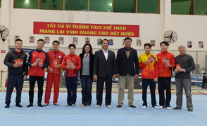 Đội tuyển Thể dục dụng cụ không nghỉ Tết, quyết lấy suất dự Olympic