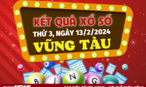 Kết quả xổ số Vũng Tàu hôm nay 13/2 - XSVT 13/2/2024