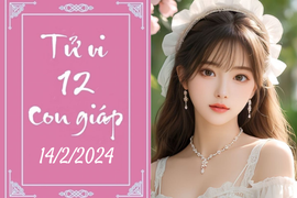 Tử vi vui 12 con giáp hôm nay ngày 14/2/2024: Dần kỳ vọng cao, Thìn cẩn trọng