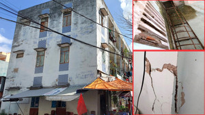 Cận cảnh 3 chung cư mục nát do hết hạn sử dụng, sắp bị di dời ở Đà Nẵng