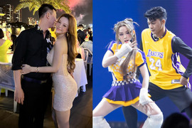 Huyền Baby nhảy gợi cảm với vũ công nam, ông xã đại gia phản ứng thế nào?