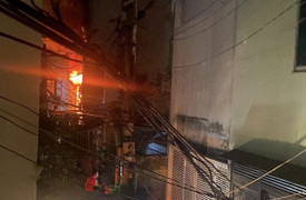 Cháy nhà lúc rạng sáng, 4 người chết thương tâm