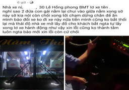 Cô gái tố bị tài xế xe khách sàm sỡ, đại diện nhà xe nói gì?