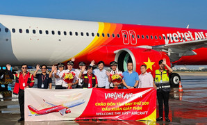  Vietjet đón chào tàu bay thứ 105