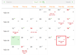 Rằm tháng Giêng 2024 là ngày nào Dương lịch?