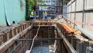 TP.HCM: Thi công tuyến Metro số 2 ban đêm để đảm bảo giao thông 