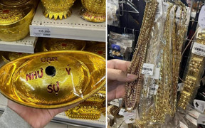 Dân mạng hài hước khoe thành quả mua vàng ngày vía Thần Tài