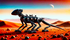 Trung Quốc trình làng robot giống thằn lằn sa mạc thám hiểm sao Hỏa