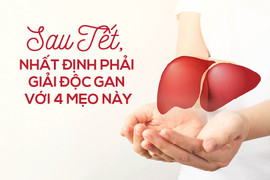 Sau Tết, nhất định phải giải độc gan với 4 mẹo này