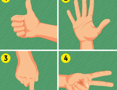 Bạn có 5 giây để chỉ ra bàn tay nào khác biệt nhất