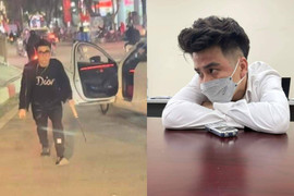 Khởi tố tài xế côn đồ cầm dao chém lốp xe buýt ở Hà Nội