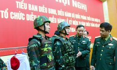Sẽ diễu binh trong Lễ kỷ niệm 70 năm Chiến thắng Điện Biên Phủ