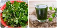 Uống nước rau má có tác dụng gì