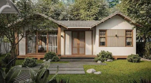 Mẫu nhà chữ U có 4 phòng ngủ đẹp nhất năm 2024