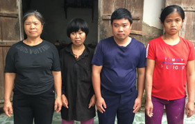 Chồng mất vì ung thư, vợ nghèo một mình chăm mẹ già và con trai tâm thần